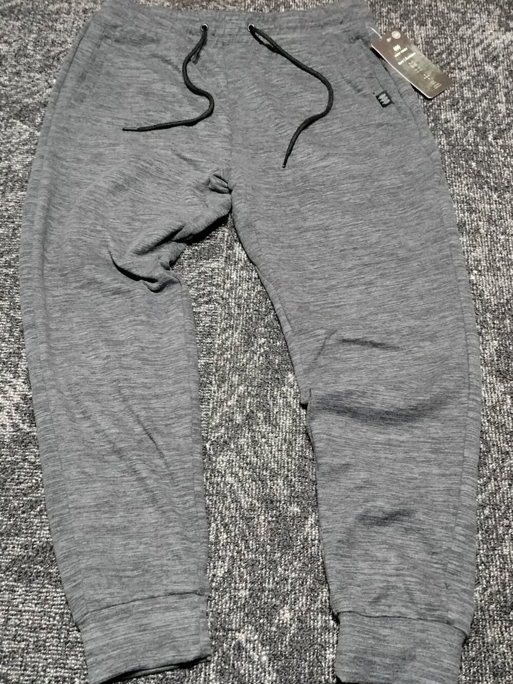 CORY VINES Men's Black Gray Super Soft Sweatpants Joggers Jogging Pants NEW NWT